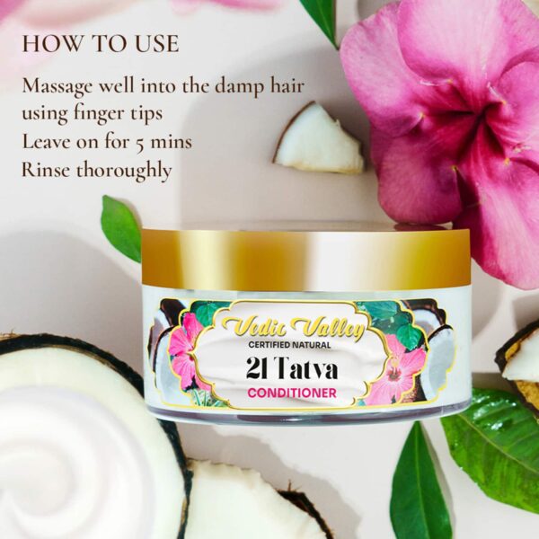 Vedic Valley 21 Tatva Natural Conditioner - (250g) - Vedic Valley