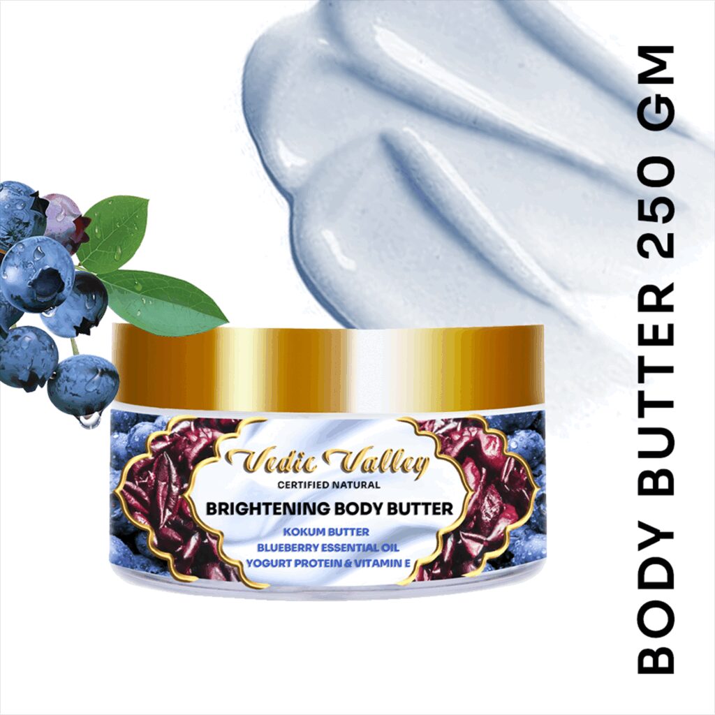 Vedic Valley Brightening Body Butter (250g) - Vedic Valley