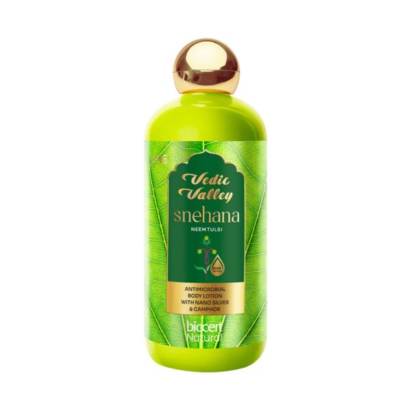 Vedic Valley Neem Tulsi Natural Body Lotion - (300ml) - Vedic Valley