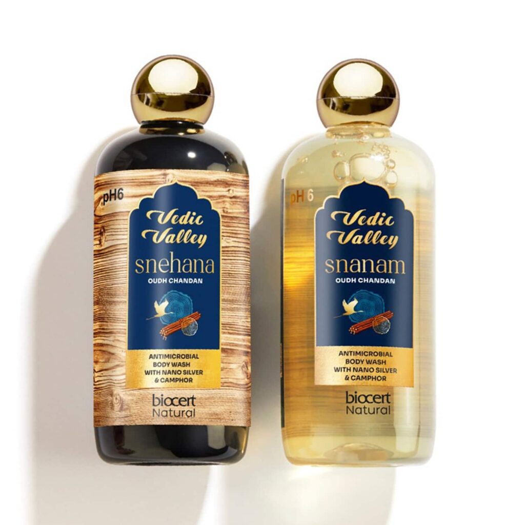 Vedic Valley Oudh Chandan Body Wash & Lotion Combo - Vedic Valley