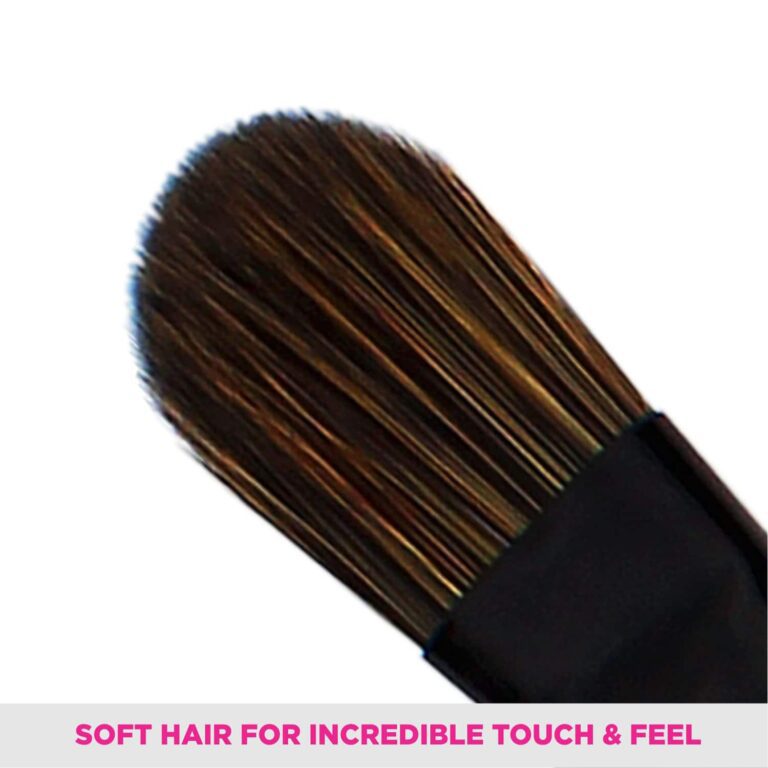 VEGA 9-in-1 Professional Makeup Brush Set - Wooden 9 Pieces (EVS-09) (176 g) - Vega