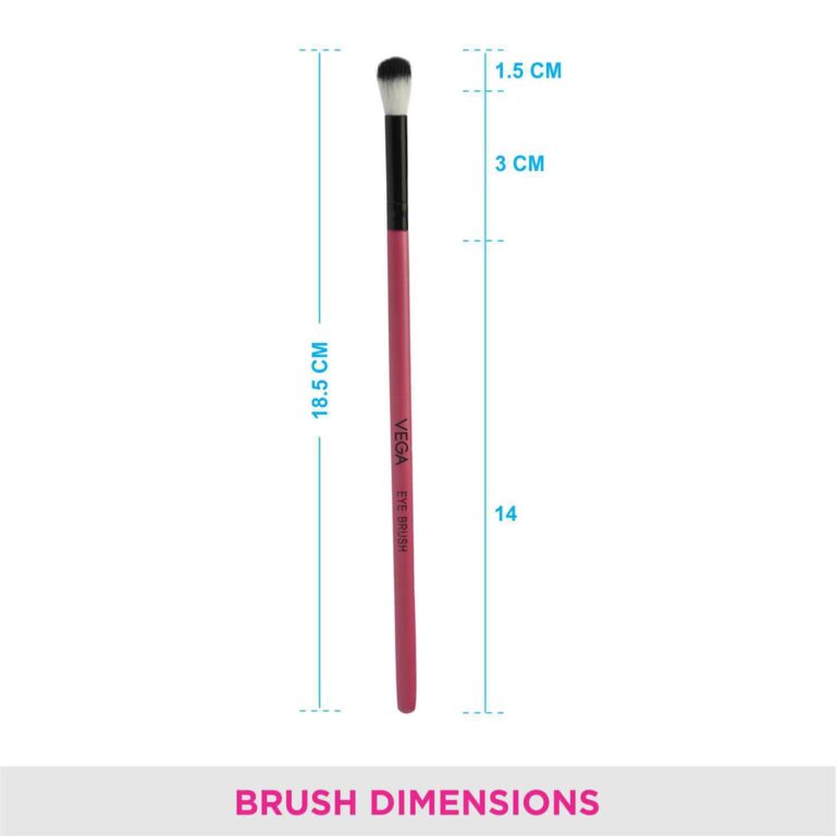 Vega Eye Brush for Blending of Eye Shadow Eye Makeup Brush (MBP-05) (5 g) - Vega