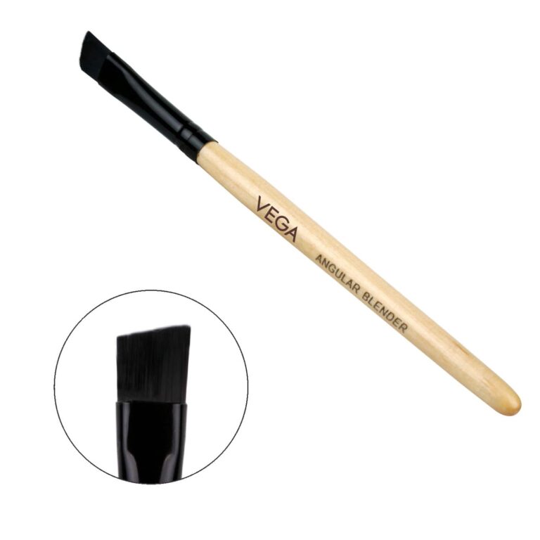 Vega Eye Shadow Brush Medium - Wooden (M) (EV-02) (10 g) - Vega