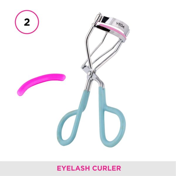 Vega Eyelash & Brow Set of 3 Tools (EBS-01) (71 g) - Vega
