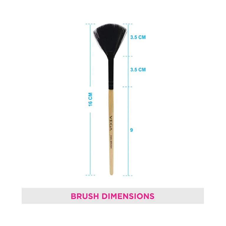 Vega Fan Brush, (EV-11) - Vega