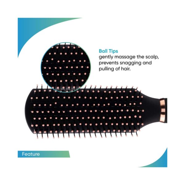 Vega Flat Hair Brush for Women and Men E33-FB - Vega