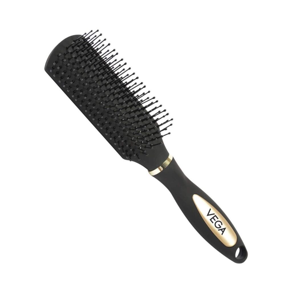Vega Flat Hair Brush (India's No.1 Hair Brush Brand) For Men & Women (R9-FB) - Vega