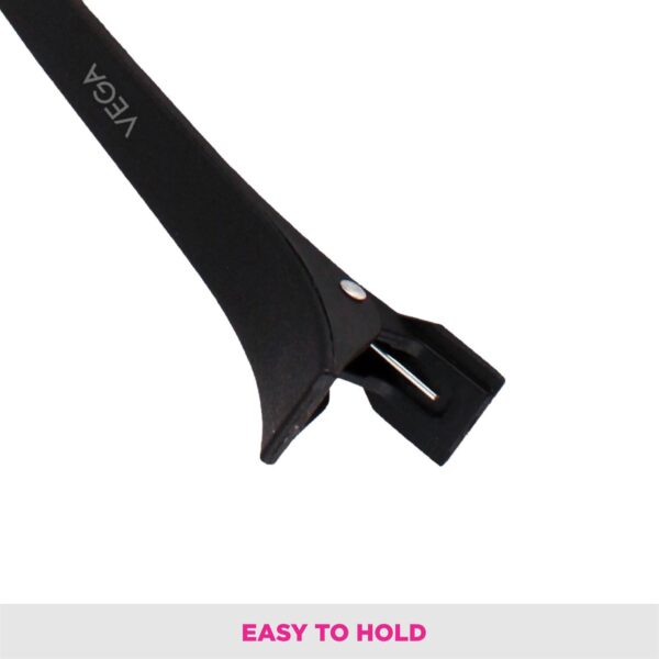 Vega Hair Clip Black Pack of 2 (22 g) - Vega