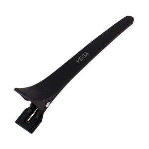 Vega Hair Clips for Large Section Hair Coloring Hair Cutting Hair Styling Black (HC-02) (20 g) - Vega