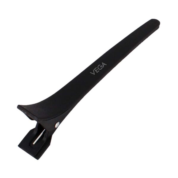 Vega Hair Clips for Large Section Hair Coloring Hair Cutting Hair Styling Black (HC-02) (20 g) - Vega