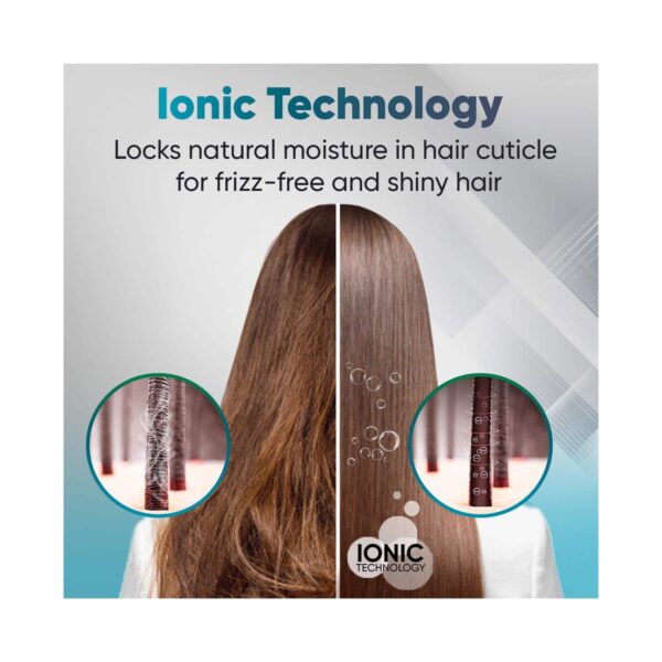 Vega Ionic 1400W Foldable Hair Dryer with 2 Heat/Speed Settings (VHDH-35) - Vega