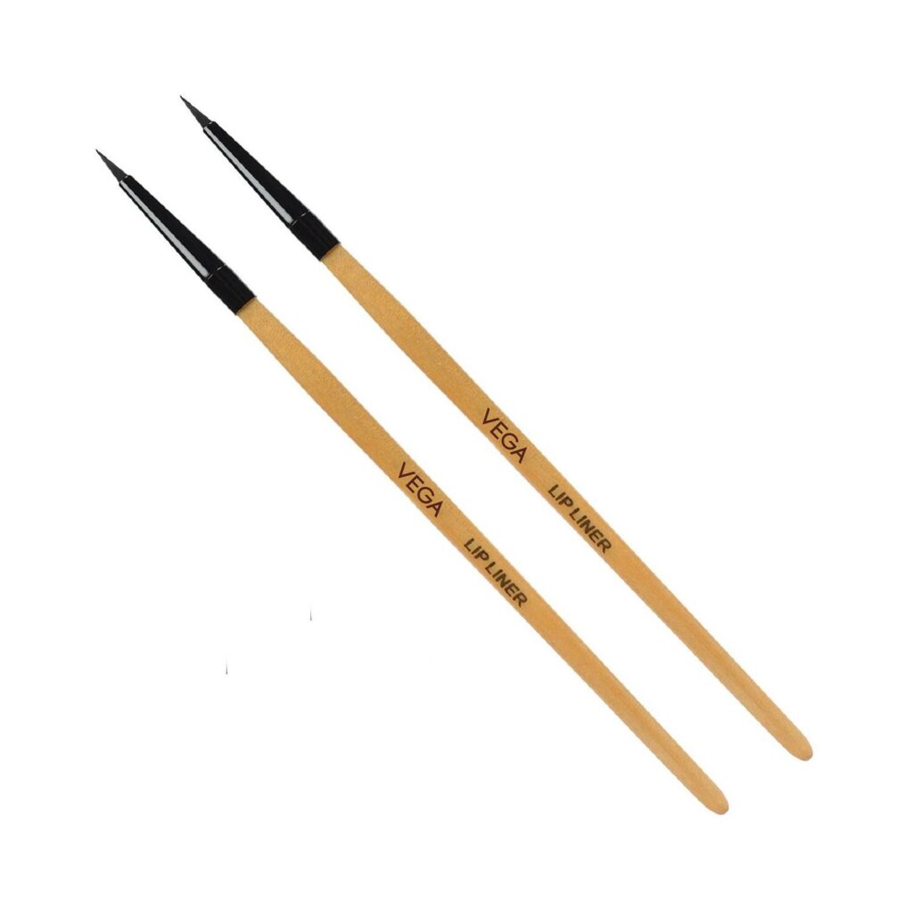 Vega Lip Liner with Wooden Handle for Lipstick Pack of 2 (VC2EV-15) (3 g) - Vega
