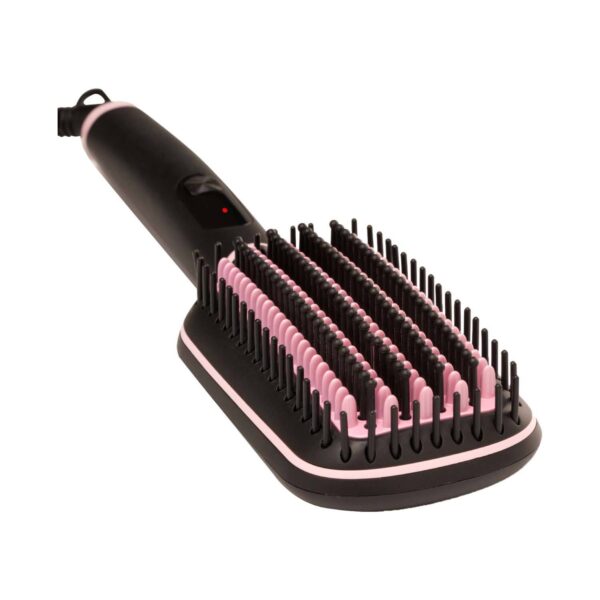 Vega LitStyle L2 Hair Straightener Brush for Women with Keratin and Argan Oil (VHSB-07) - Vega