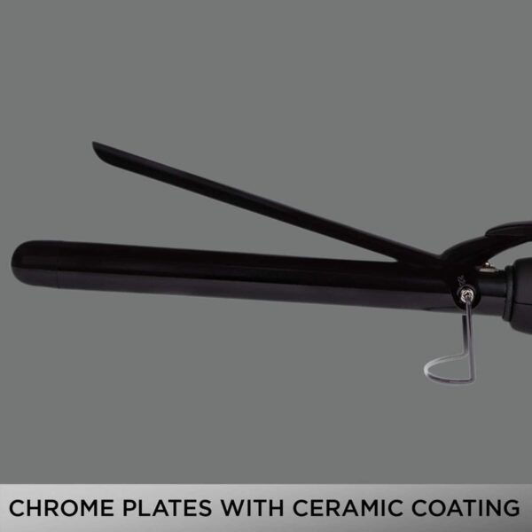Vega Long Curl Hair Curler-22 mm with Ceramic Coated Barrel & LCD Temperature Display VHCH-04(123 g) - Vega