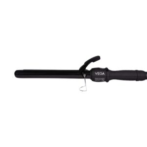 Vega Long Curl Hair Curler-22 mm with Ceramic Coated Barrel & LCD Temperature Display VHCH-04(123 g) - Vega