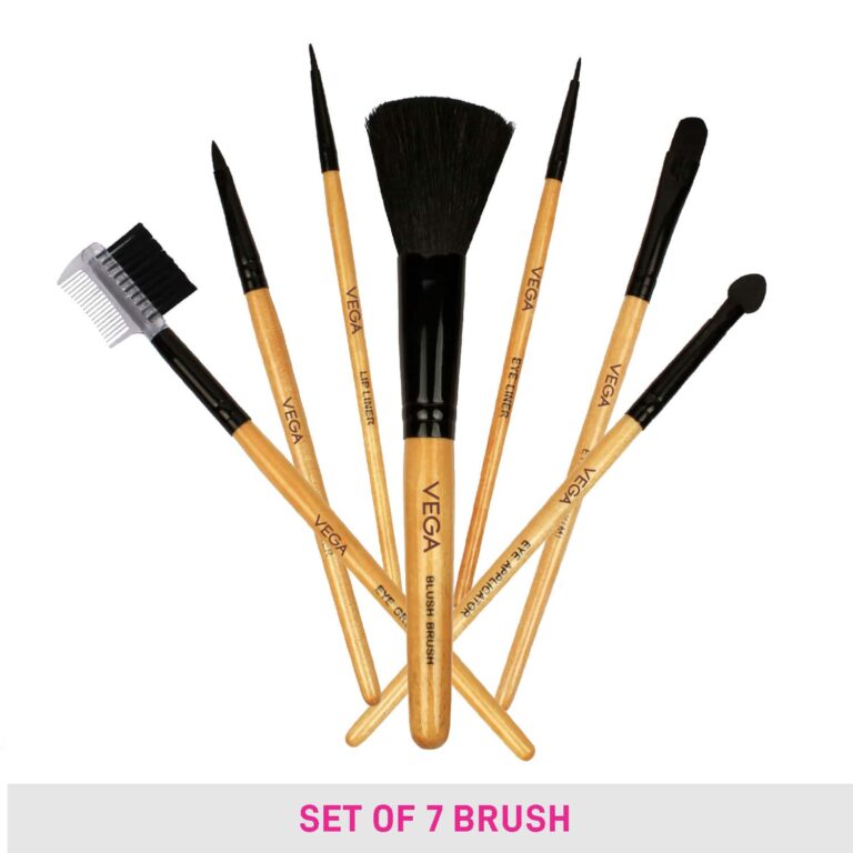 Vega Make Up Brush Set of 7 (EVS-7) (119 g) - Vega