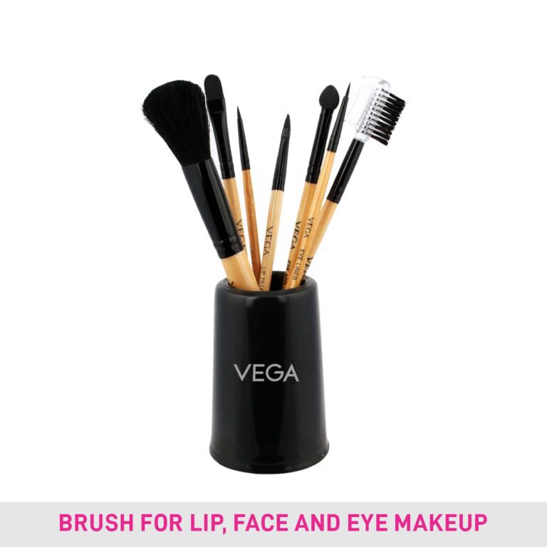 Vega Make Up Brush Set of 7 (EVS-7) (119 g) - Vega