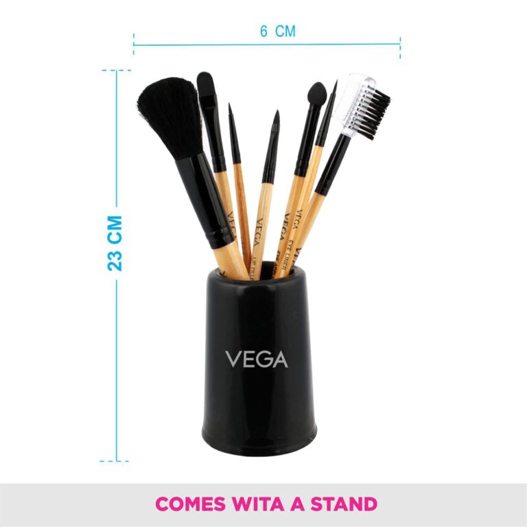 Vega Make Up Brush Set of 7 (EVS-7) (119 g) - Vega