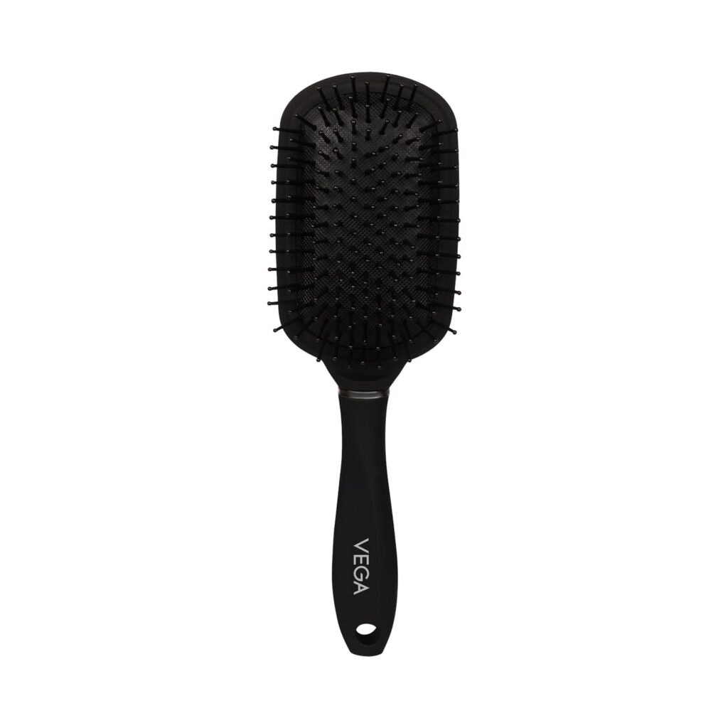 Vega Paddle Hair Brush for Women & Men Smooth Hair Color May Vary (E11-PB) (142 g) - Vega
