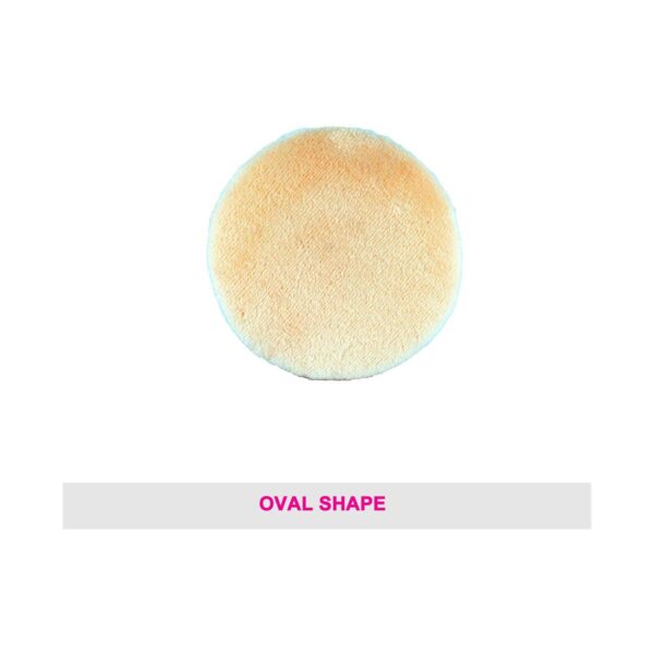Vega Powder Puff Makeup Cotton Applicator & Foundation Blender - Off White (PP-75) - Vega