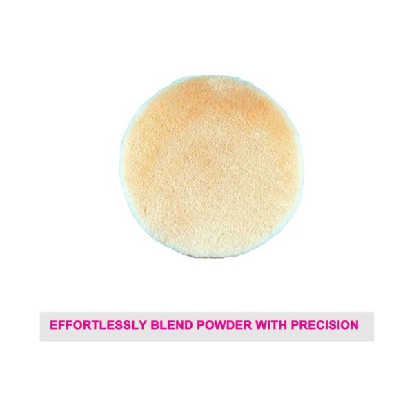 Vega Powder Puff Makeup Cotton Applicator & Foundation Blender - Off White (PP-75) - Vega