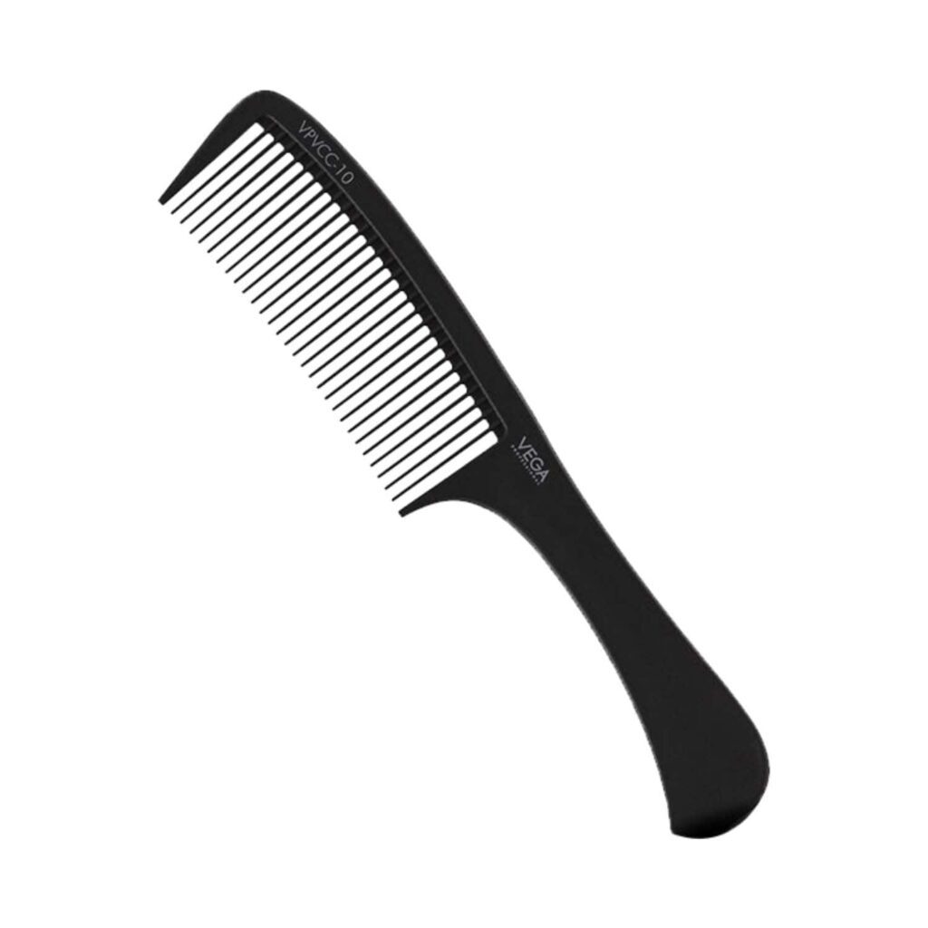 VEGA Professional Carbon Handle Comb VPVCC-10 - Black Line(28 g) - VEGA Professional