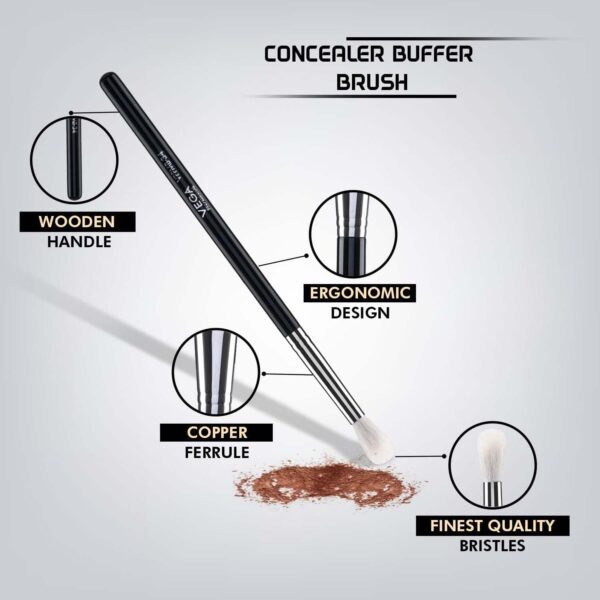 VEGA Professional Concealer Buffer Brush - VPPMB-34 - VEGA Professional