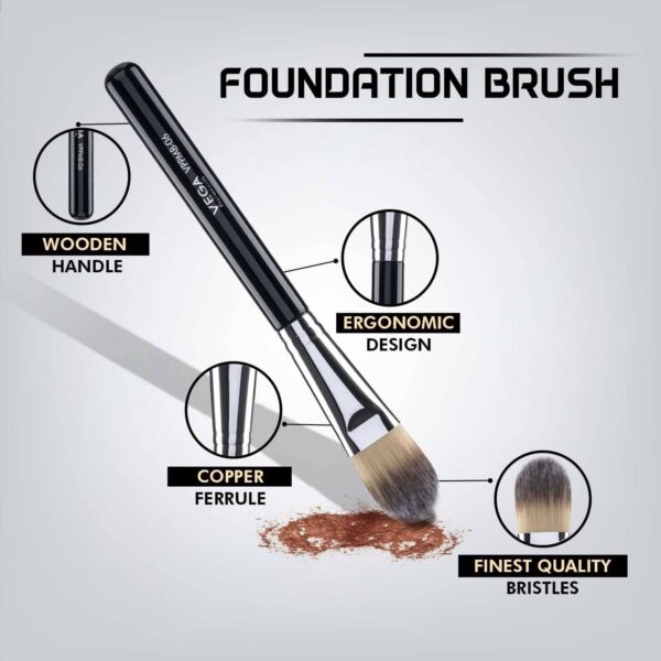 VEGA Professional Foundation Brush - VPPMB-06 - VEGA Professional