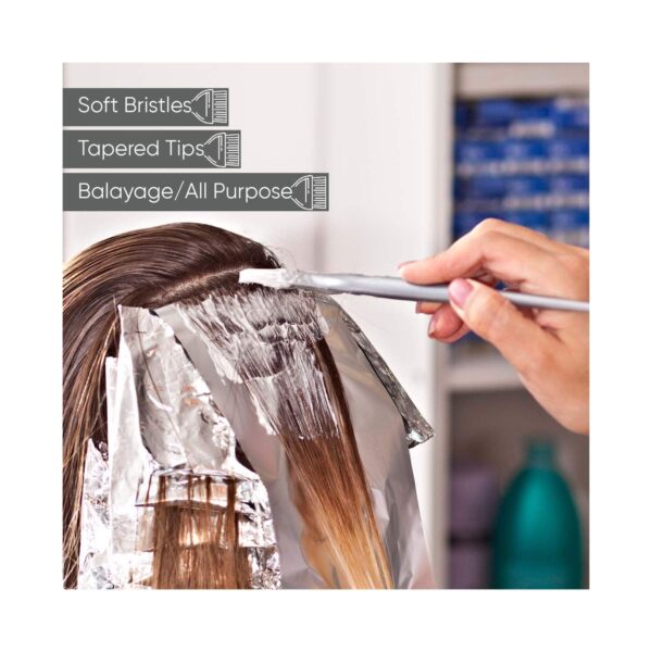 VEGA Professional Medium Tinting Brush For Balayage VPHTB-02 - Grey (14 g) - VEGA Professional