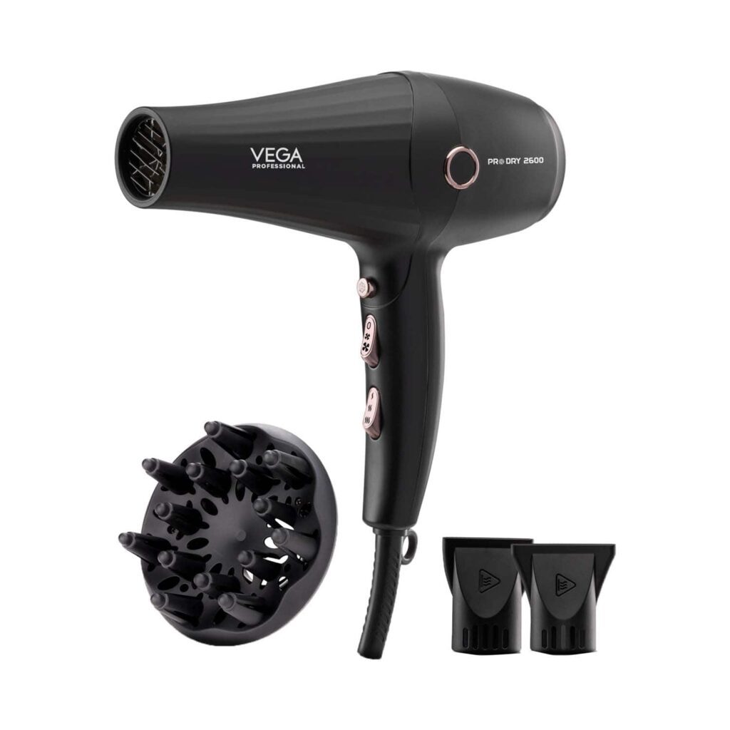 VEGA Professional Pro Dry 2600 Hair Dryer (VPPHD-11) - VEGA Professional