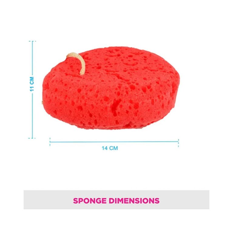 Vega Sea Bath Sponge Bath Shower Loofah Sponge Scrubber Exfoliator for Women & Men (BA-3/15) (25 g) - Vega