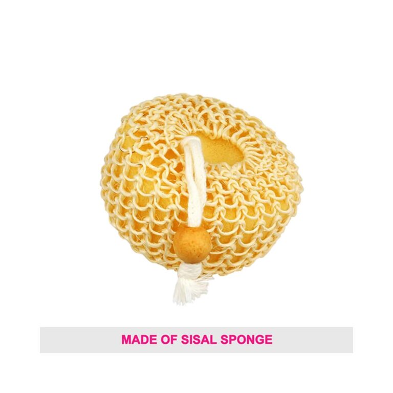 Vega Sisal Ball Bath Sponge for Cleanse Massage and Exfoliate (NBA 3/3) (52 g) - Vega