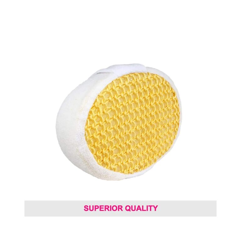 Vega Sisal Sponge Relaxer Bath Shower Loofah Scrubber Exfoliator for Women & Men (NBA 3/2) (58 g) - Vega