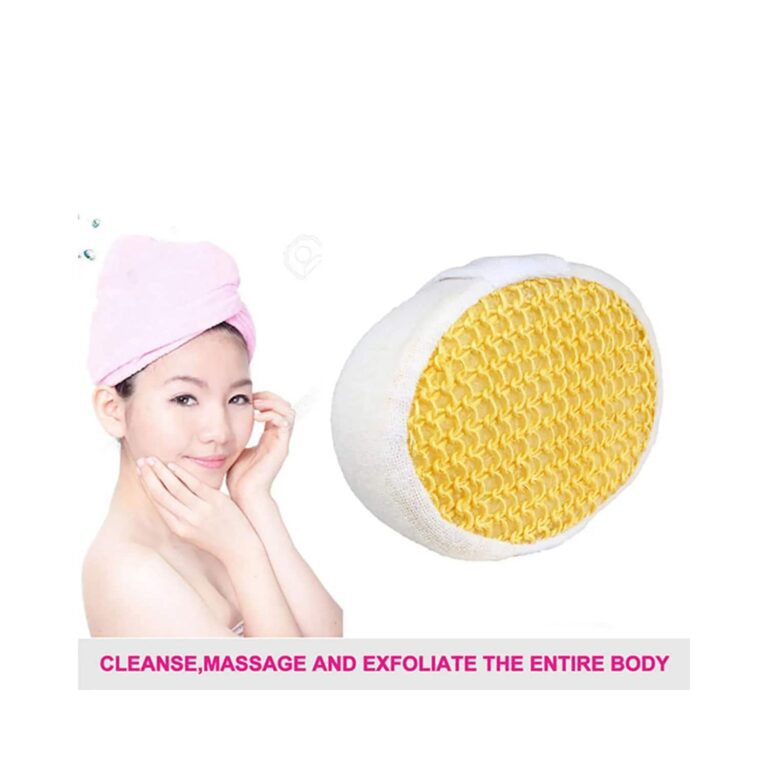 Vega Sisal Sponge Relaxer Bath Shower Loofah Scrubber Exfoliator for Women & Men (NBA 3/2) (58 g) - Vega