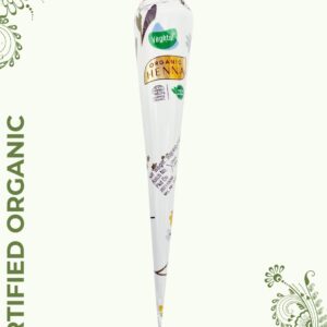 Vegetal Certified Organic Mehandi Cone 100% Natural Mehandi (Henna) for Feets and Hands 50 gm