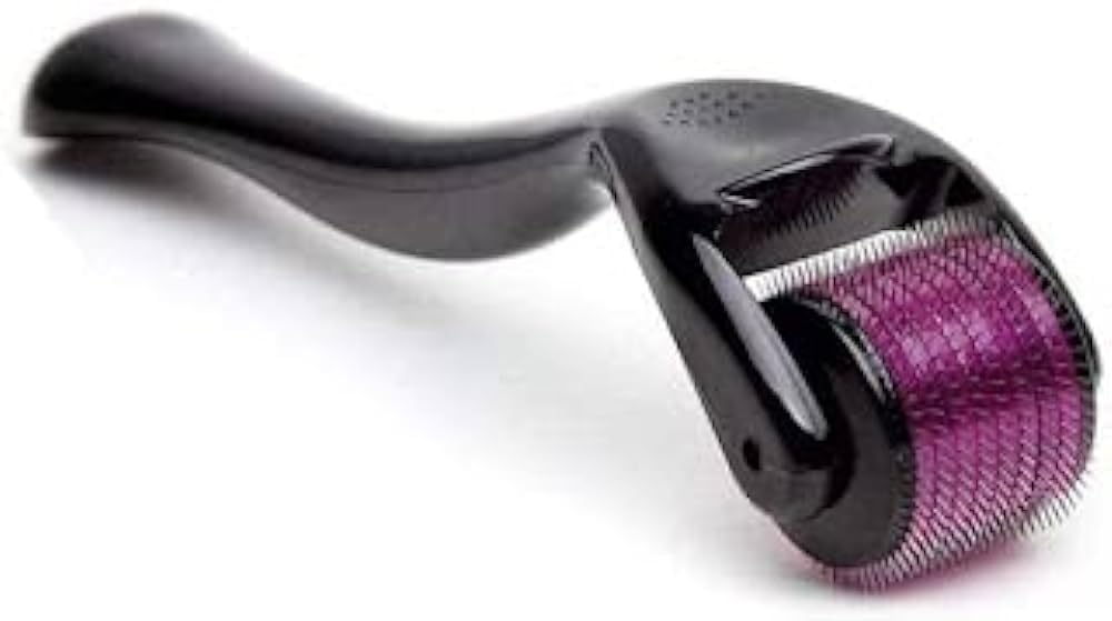 Vensi SHOP ZONE Derma Roller For Hair Growth 0.5 Mm With 540 Titanium Needles|Repairs Damaged Hair, Activates Hair Follicles|For Hair Fall & Hair Thickening|Reduces Acne...
