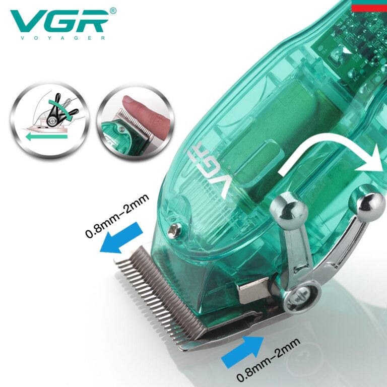 VGR V-660 Trimmer 200 min Runtime 4 Length Settings - VGR