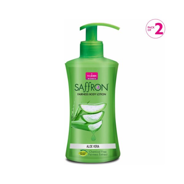 VI-JOHN Aloe Vera Fairness Body Lotion (Pack of 2) - VI-JOHN