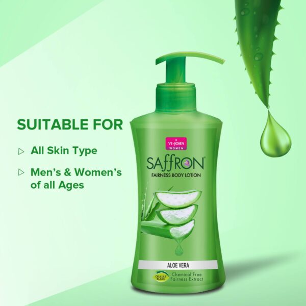 VI-JOHN Aloe Vera Fairness Body Lotion (Pack of 3) - VI-JOHN