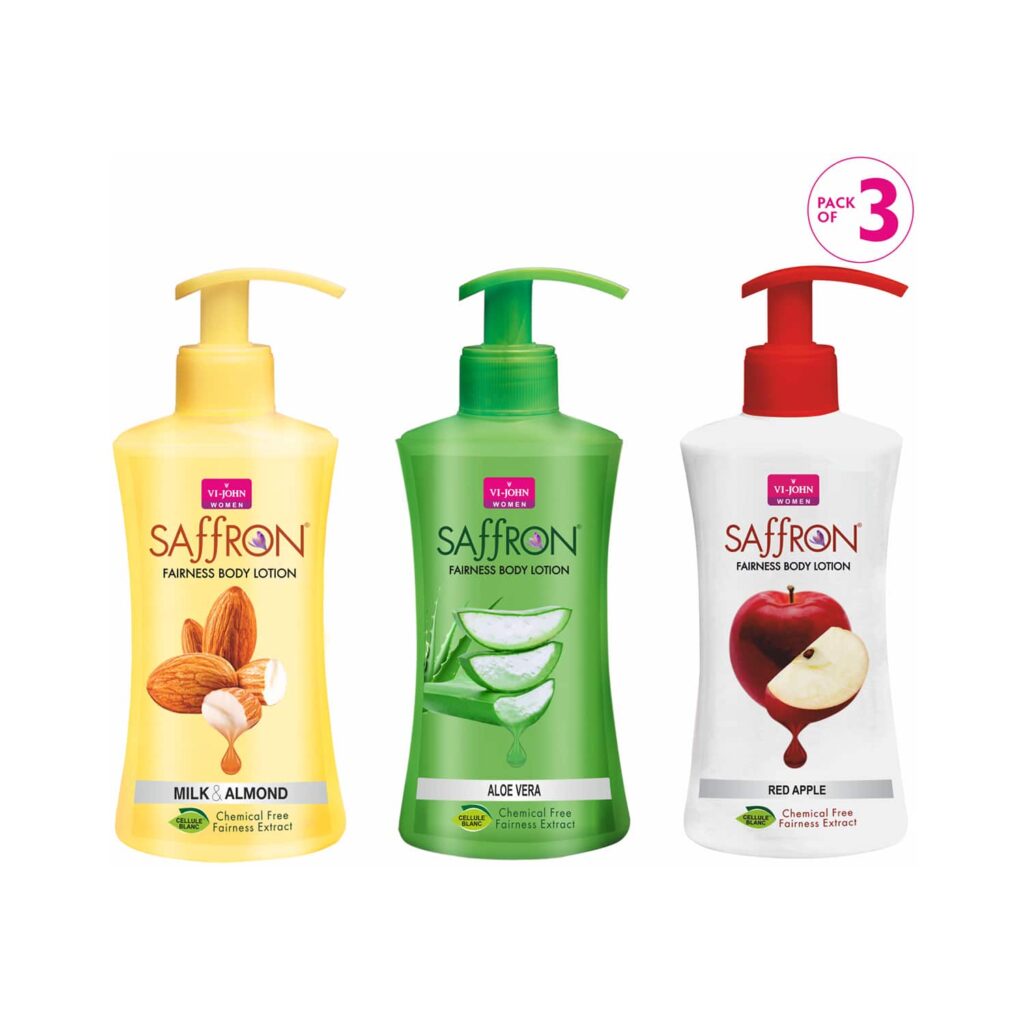 VI-JOHN Fairness Body Lotion (Pack of 3) - VI-JOHN