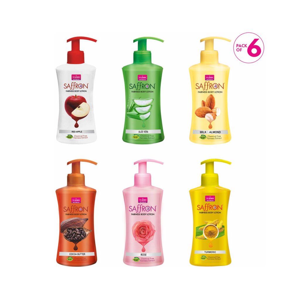 VI-JOHN Fairness Body Lotion (Pack of 6) - VI-JOHN