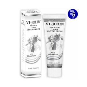 VI-JOHN Premium Lather Extra Smooth Shaving Cream (Pack of 5) - VI-JOHN