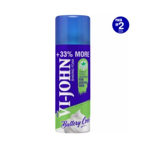 VI-JOHN Shaving Foam for Sensitive Skin (Pack of 2) - VI-JOHN