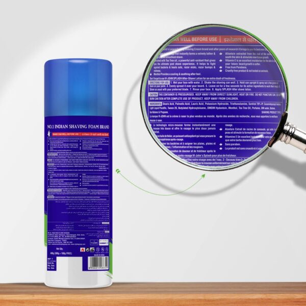 VI-JOHN Shaving Foam for Sensitive Skin (Pack of 2) - VI-JOHN
