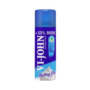 VI-JOHN Shaving Foam With Vitamin E Enriched & Antibacterial Properties (300g) - VI-JOHN