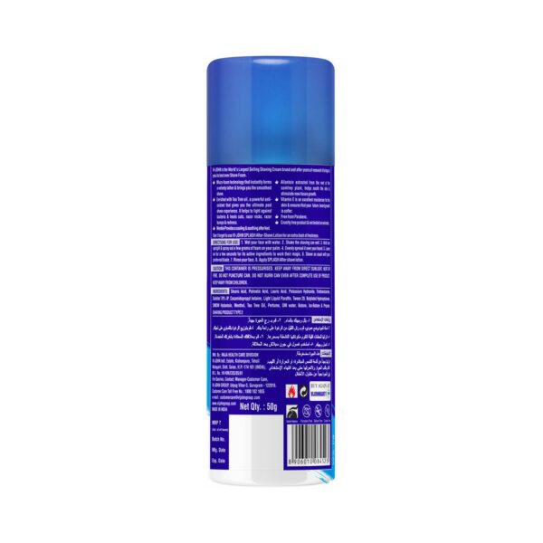 VI-JOHN Vitamin E Enriched Anti-Bacterial Shaving Foam (Pack of 12) - VI-JOHN