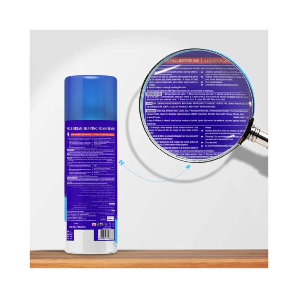 VI-JOHN Vitamin E Enriched Anti-Bacterial Shaving Foam (Pack Of 2) (450 g) - VI-JOHN