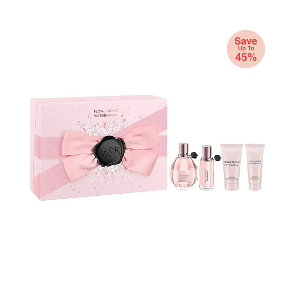 Viktor & Rolf Flowerbomb Eau De Parfum Gift Set (4Pcs) - Viktor & Rolf