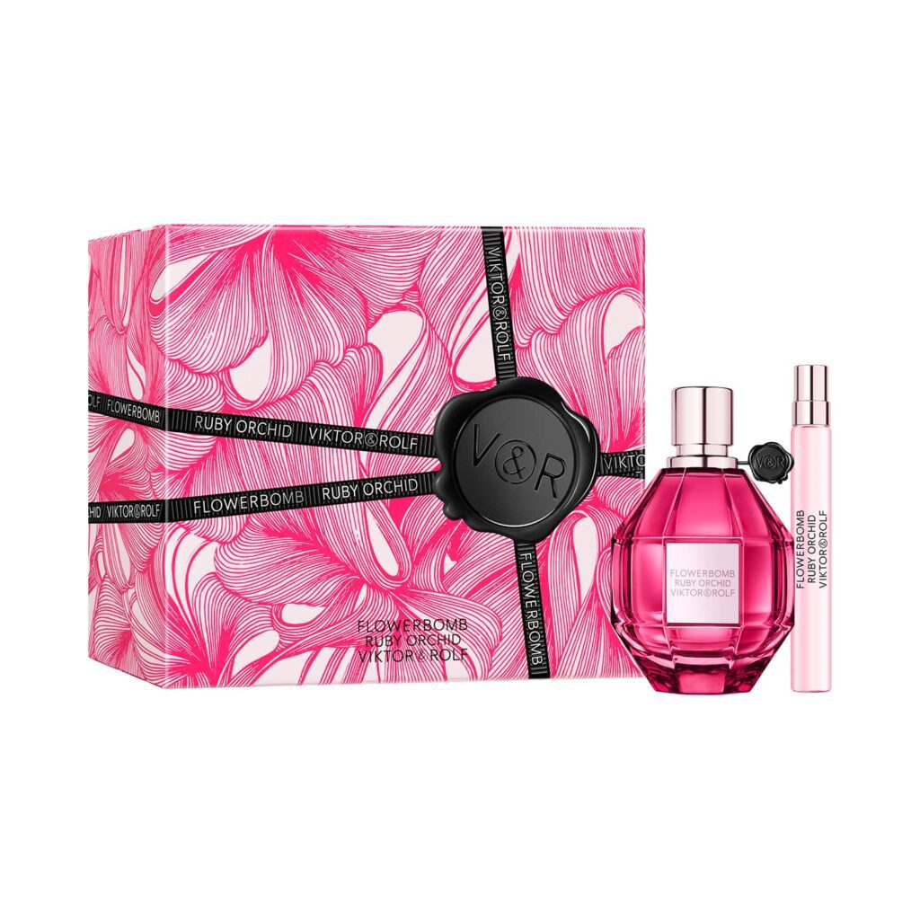 Viktor & Rolf Flowerbomb Ruby Orchid Eau De Parfum Gift Set (2 pcs) - Viktor & Rolf