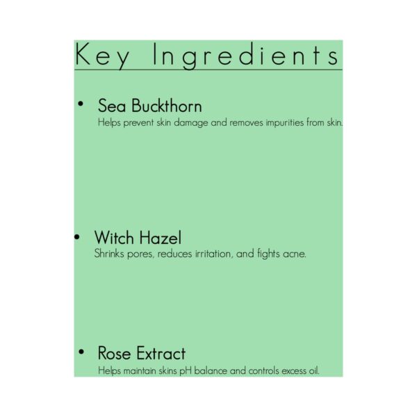 Vitamins and Sea Beauty Sea Buckthorn Witch Hazel Clarifying Face Toner (237ml) - Vitamins and Sea Beauty